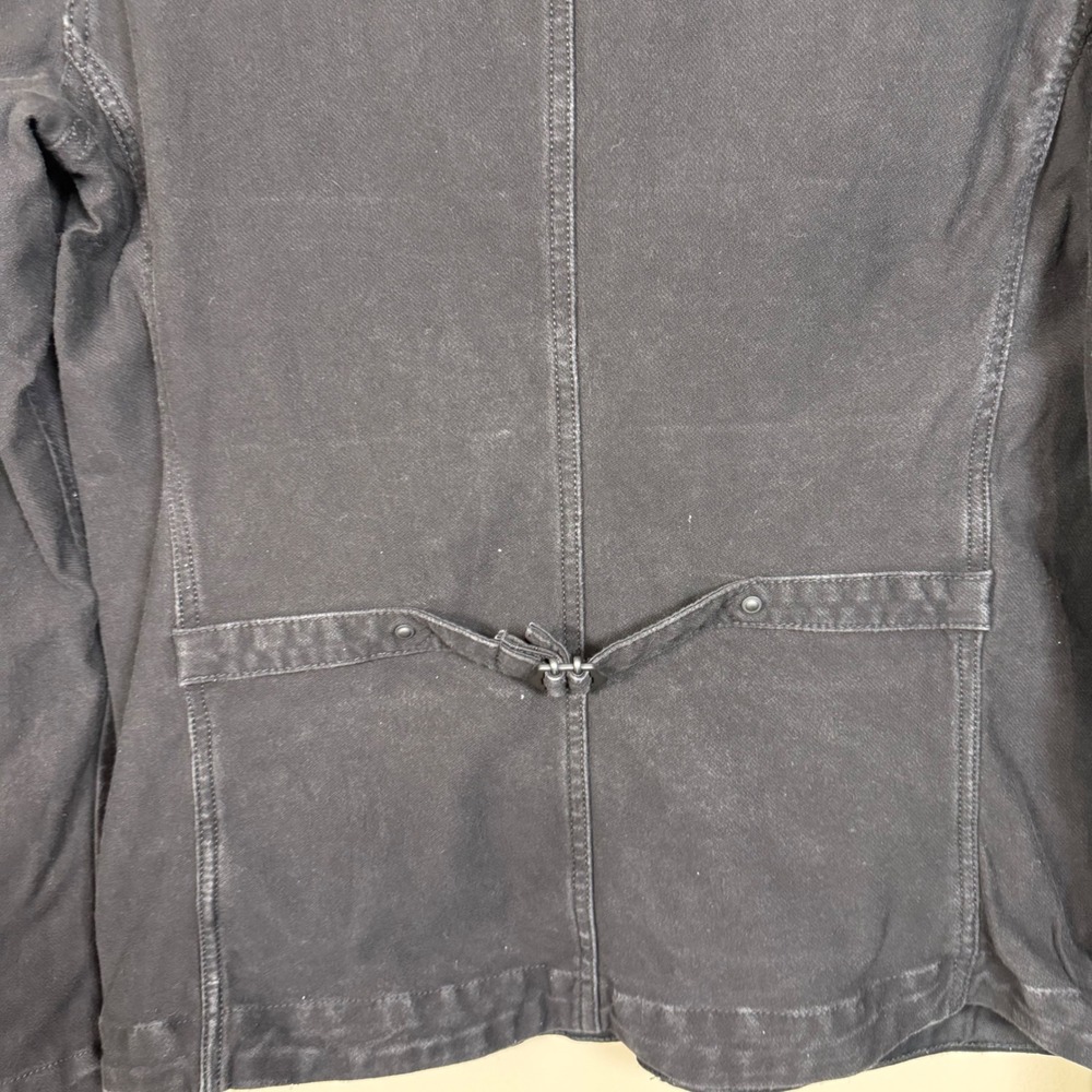 G-STAR RAW A Crotch Sweat 3D Crop Slim Fit Black Blazer Men Large - Picture 9 of 11